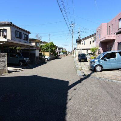 前面道路（物件より）