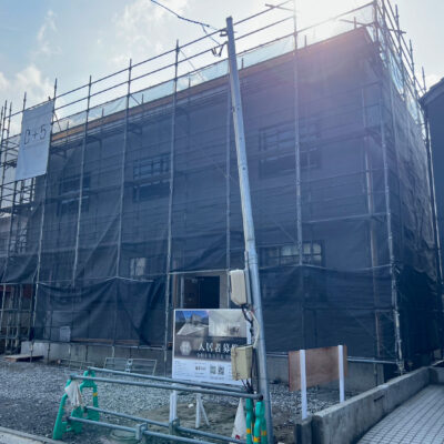 3/24現在 建物外観画像（建築中）