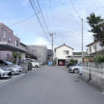 前面道路