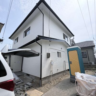 建物外観（リフォーム工事中）